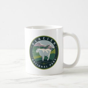Caneca De Café Parque Nacional Glacier