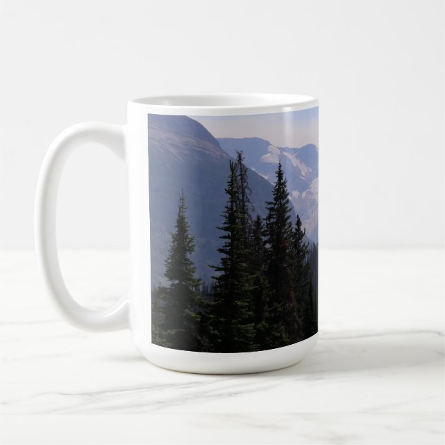 Caneca De Café Parque Nacional Glacier com Jackson Glacier (Esquerda)