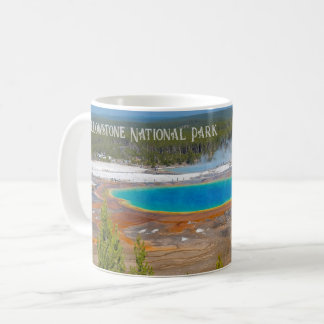 Caneca De Café Parque Nacional Grand Prismatic Primavera Yellowst
