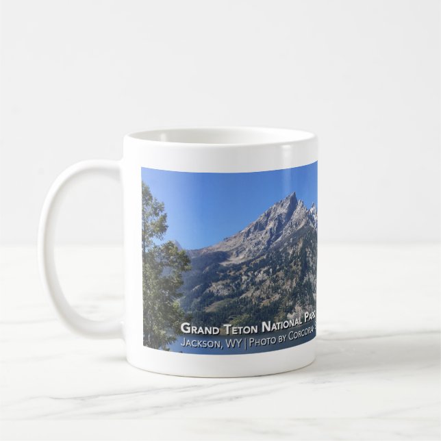 Caneca De Café Parque Nacional Grand Teton (Esquerda)
