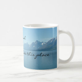 Caneca De Café Parque Nacional Grand Teton