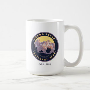 Caneca De Café Parque Nacional Grand Teton