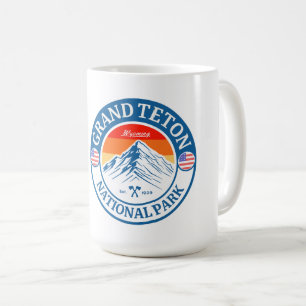 Caneca De Café Parque Nacional Grand Teton Wyoming Natureza ao Ar