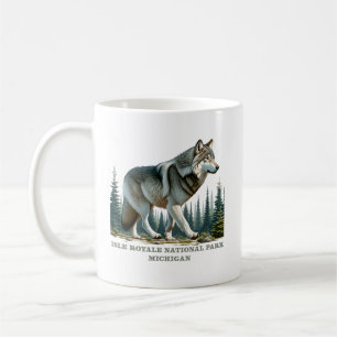 Caneca De Café Parque Nacional Isle Royale, Michigan
