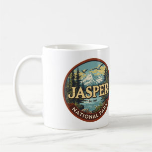 Caneca De Café Parque Nacional Jasper aventura nas Montanhas Roch