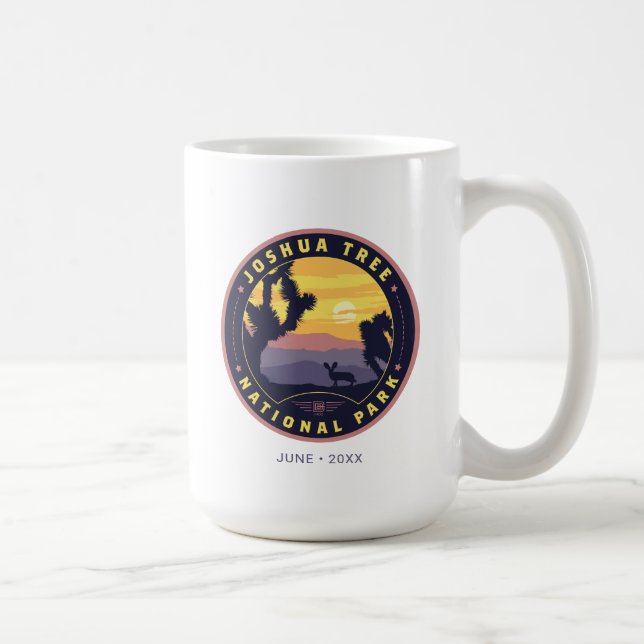 Caneca De Café Parque Nacional Joshua Tree (Direita)
