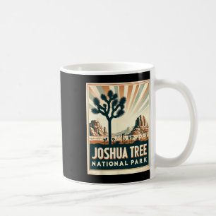 Caneca De Café Parque Nacional Joshua Tree Roupas de Cama Vintage