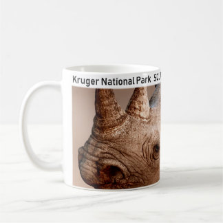 Caneca De Café Parque Nacional Rhino de Kruger