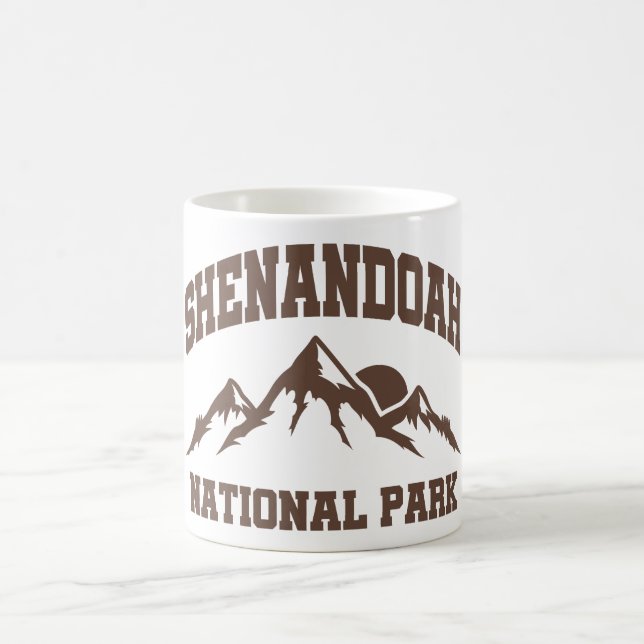 Caneca De Café Parque Nacional Shenandoah (Centro)