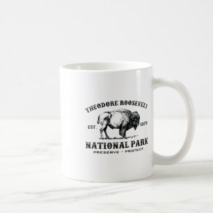 Caneca De Café Parque Nacional Theodore Roosevelt North Dakota Bi