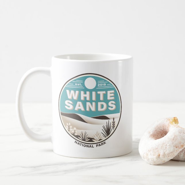 Caneca De Café Parque Nacional White Sands (Com Donut)