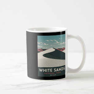 Caneca De Café Parque Nacional White Sands Acampamento Vintage Hi