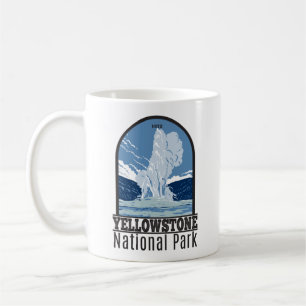 Caneca De Café Parque Nacional Yellowstone Vintage