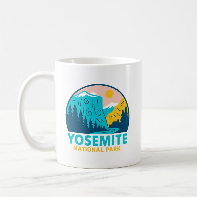 Caneca De Café Parque Nacional Yosemite, Souvenir Mug (Esquerda)