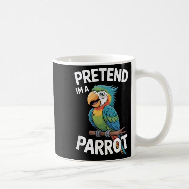 Caneca De Café Parrot Costume  (Direita)