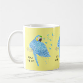 Caneca De Café Parrot So Chillin