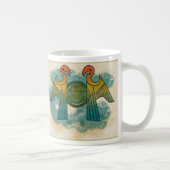 Caneca De Café Parrot~Sun (Direita)
