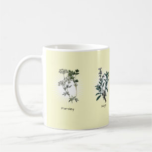 Caneca De Café Parsley Sage Rosemary & Thyme Herbs