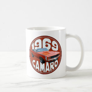 Caneca De Café Parte superior 1969 de pano de Camaro SS da