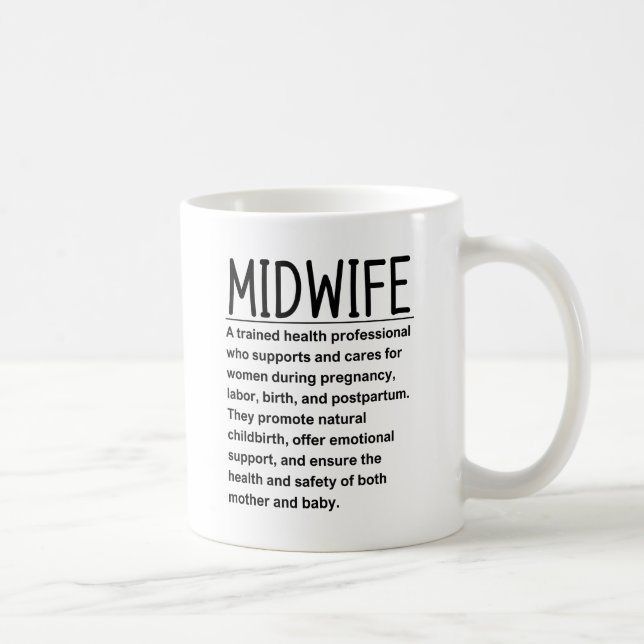 Caneca De Café Parteira (Direita)