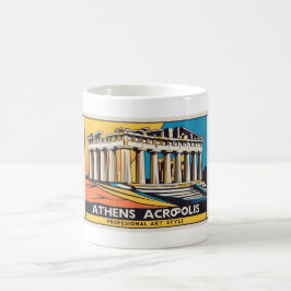 Caneca De Café Parténon 1 Mug