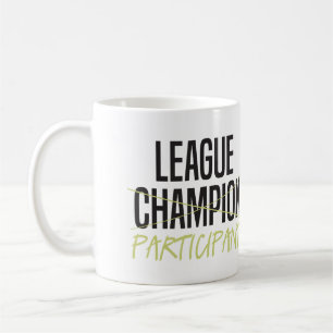 Caneca De Café Participante do campeonato de futebol da fantasia