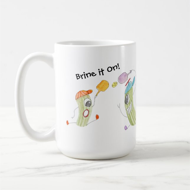 Caneca De Café Partida de Pickleball (Esquerda)