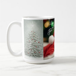 Caneca De Café Partido de Natal Elegante Moderno