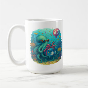 Caneca De Café Partido do Mar Profundo: aniversário de 40 anos Oc