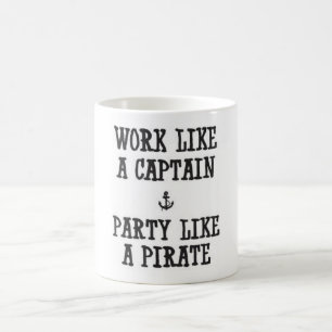 Caneca De Café Partido do pirata