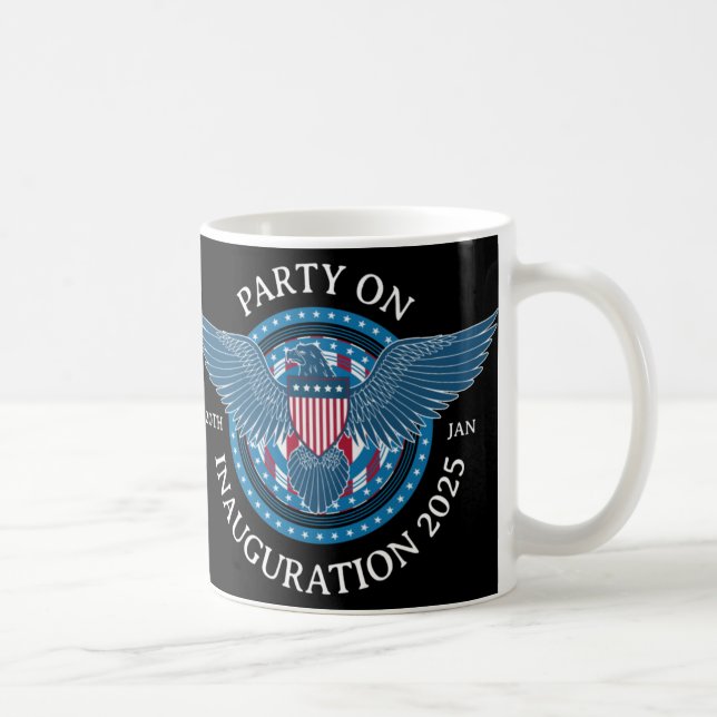 Caneca De Café Partido Na Inauguração 2025 (Direita)