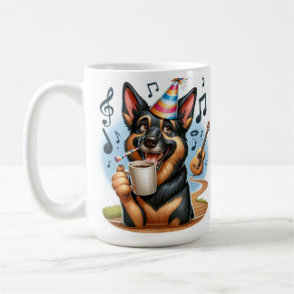 Caneca De Café Partido Pup - Celebração Musical com Café e Alegri