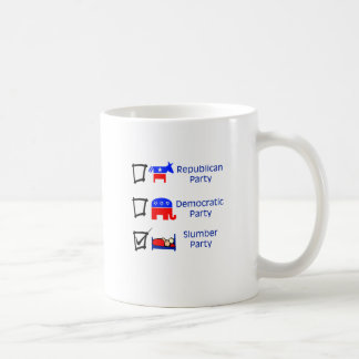 Caneca De Café Partido Republicano, partido Democrática, partido