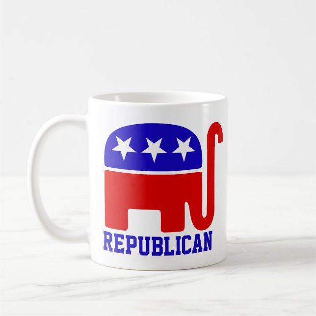 Caneca De Café Partido Republicano Pinocchio Mug (Esquerda)