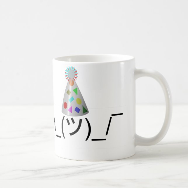 Caneca De Café Partido Smugshrug - customizável (Direita)
