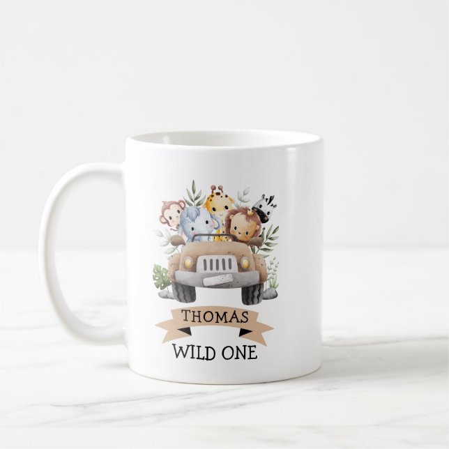 Caneca De Café Partido Tropical Selle Safari (Esquerda)