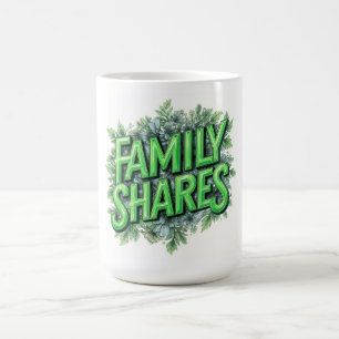 Caneca De Café Partilhas Familiares