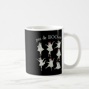 Caneca De Café Pas De Boo-re Ballerina Ghost Halloween Spooky Sea