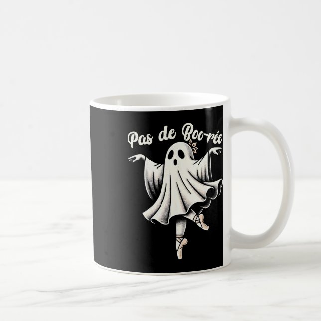 Caneca De Café Pas De Boo-rée Balé Dancer Ghost Dance Professor H (Direita)