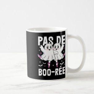 Caneca De Café Pas De Boo-rée Balé Dancing Ghost Ballerina Hall