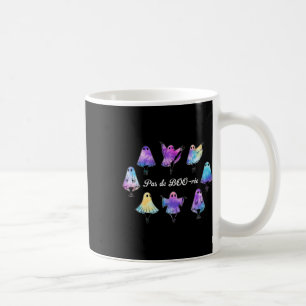 Caneca De Café Pas De Boo-rée Balé Engraçado Fantasma Dança Hallo