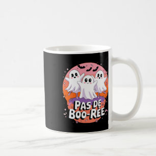 Caneca De Café Pas De Boo-rée Balé Fantasma Professor de dança Fu