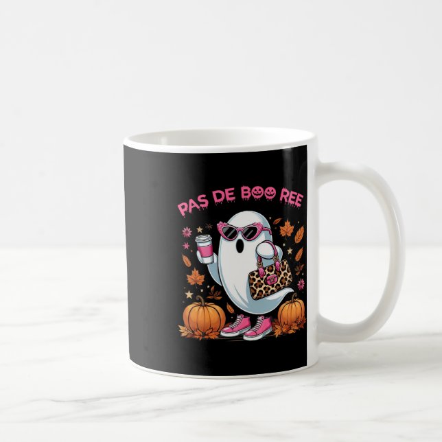 Caneca De Café Pas De Boo Ree Halloween Spooky (Direita)
