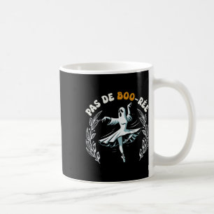 Caneca De Café Pas De Boo-rée Spooky Halloween Dança de Balé Fant
