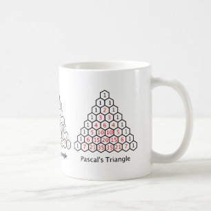 Caneca De Café Pascal's Triangle Mug