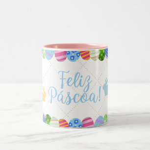 Caneca de café Páscoa 11 oz cerâmica W-PT ZLE