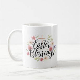 Caneca De Café Páscoa Beneficia Typografia Mug - Elegante Primave