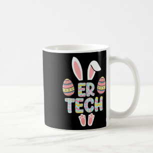 Caneca De Café Páscoa Bonita Er Tech Bunny Ears Ovos Felzs pascoa