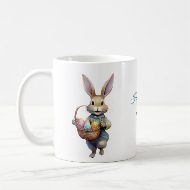 Caneca De Café Páscoa Bunny Mug (Esquerda)