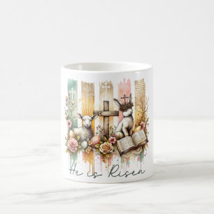 Caneca De Café Páscoa Cristã Inspiradora